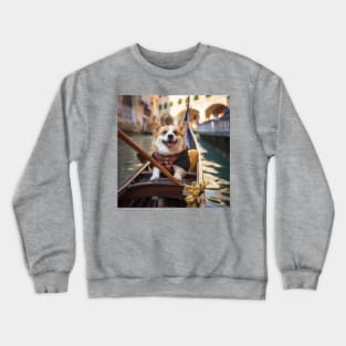 Corgi Gondolier Crewneck Sweatshirt